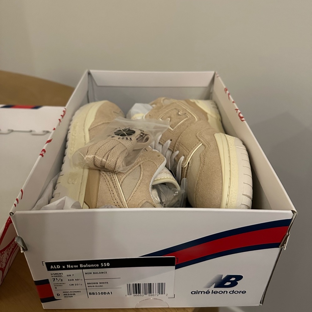 New Balance X aimé Leon dore shoes 550 - Picture 3 of 4